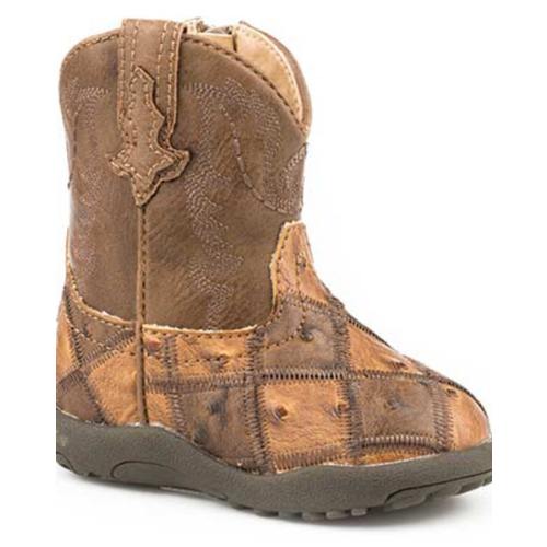 Roper Infant Boys' Bird Blosk Western Boots - Round Toe