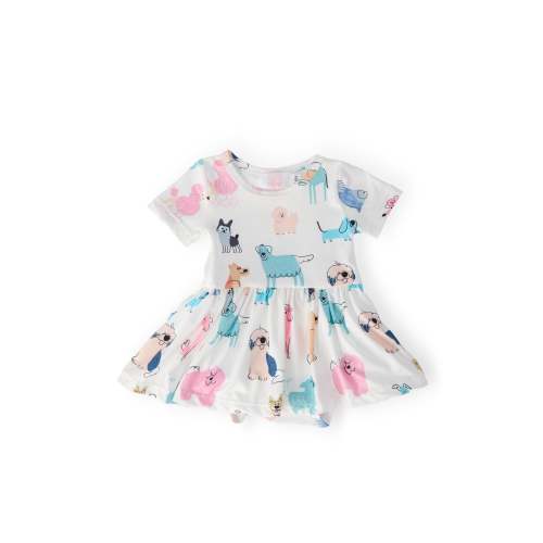 Puppy Pals S/S Twirl Bodysuit
