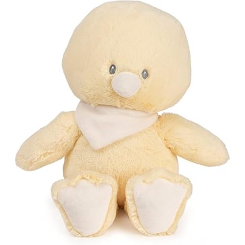 GUND Baby Sustainable Duckling Plush, Stuffed Animal Made from 100% Recycled Materials, Spring Decor for Babies and Newborns, Yellow/Cream, 13”
