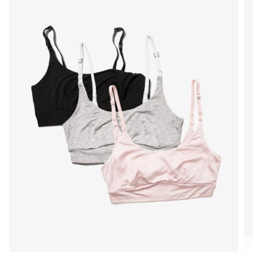Everything Bra 3-Pack | Soft, Stretchy Maternity & Nursing Bras by Bodily