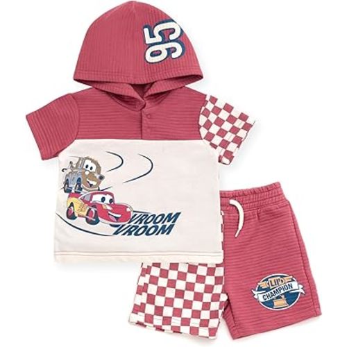 Disney Pullover Hoodie and French Terry Shorts Newborn to Little Kid Sizes (Newborn - 5)