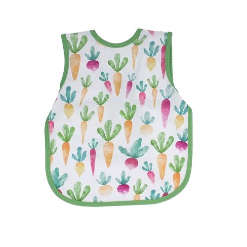 BapronBaby Farm Produce Bapron - No Neck Tie Safer Bib for Baby & Toddler - Soft Waterproof Stain Resistant - Machine Washable - Sz Baby/Toddler 6m-3T
