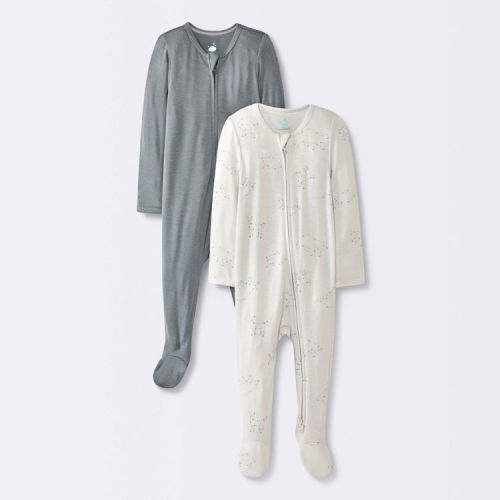 Baby Boys' 2pk Celestial Soft Blend Sleep N' Play - Cloud Island™ Gray