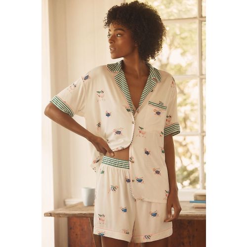 The LyreBird ModaLuxe Short Sleeve Pajama Shirt