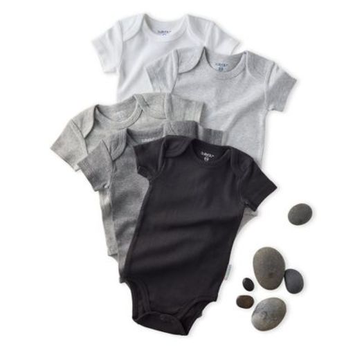 Butterblu AVERY 5-Pack Short Sleeve Bodysuits Stone Newborn