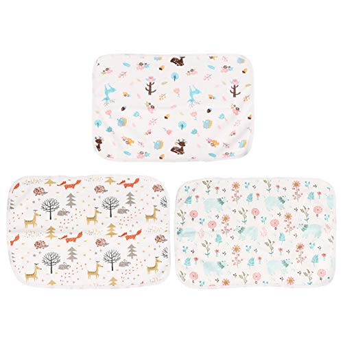 TOYANDONA Baby Diaper Changing Pad - 3pcs Changing Mat for Newborns & Infants