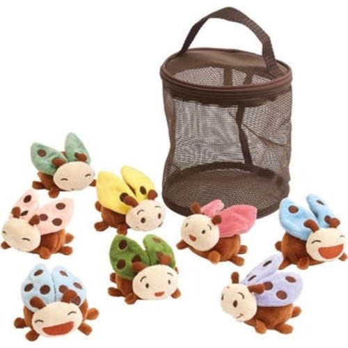 Crinkle and Texture Magnetic Ladybug Set