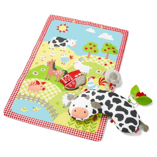 Skidaddle by Skip Hop Tummy Time Mat, At the Farm