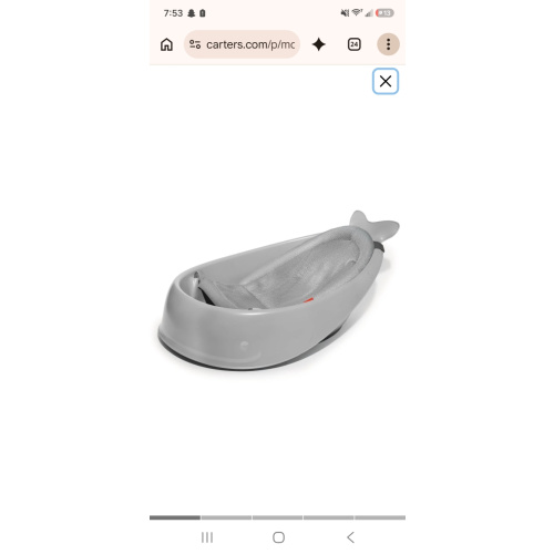 MOBY® Smart Sling™ 3-Stage Tub - Grey - Skip Hop | Carter's