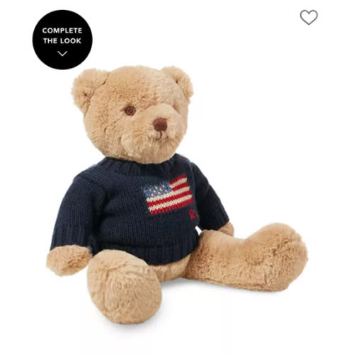 Polo Small Flag-Sweater Polo Bear - Baby