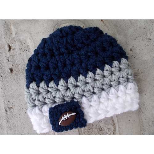 Dallas Cowboys inspired baby hat - sports props - team sports - made to order