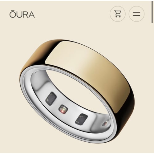 Shop Oura Ring 4: Gold
