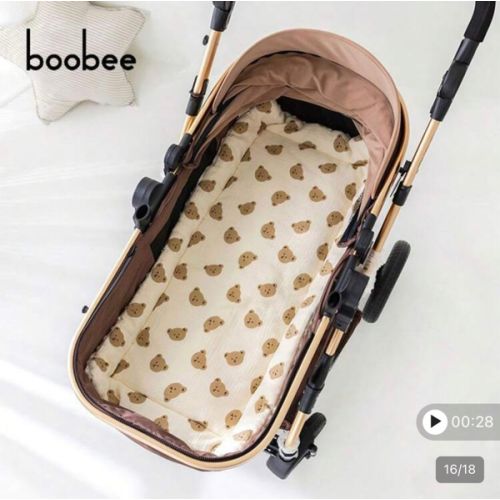 1pc Infant Stroller Seat Cushion, Cartoon Cute Pattern - High Quality 3D Bead Plush, Skin-Friendly Soft, Reversible, Suitable For High View Travel Strollers, Most Baby Carriages, Perfect Gift For Baby On Christmas, Halloween, Thanksgiving | SHEIN USA