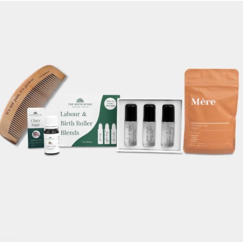 Labour & Birth Box - Wooden Birth Comb