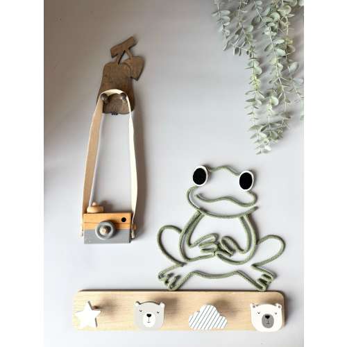 Whimsical Frog Décor for Nursery or Playroom - Kids Room Accent