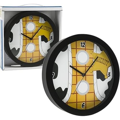 Disney Toy Story Woody Wall Clock Office Home Wall Decor 9.5 Inches