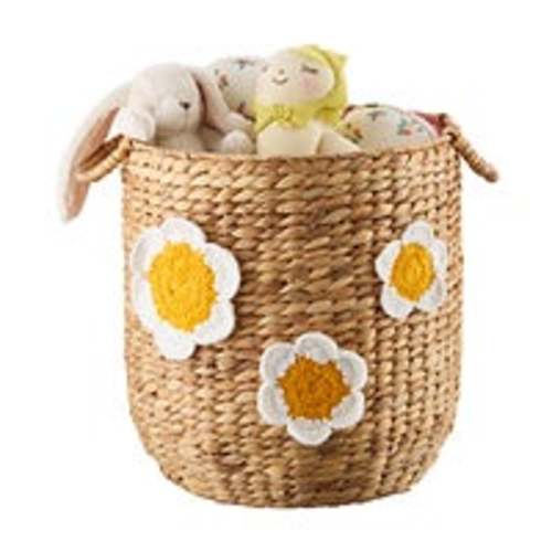 The Container Store Water Hyacinth Floral Basket
