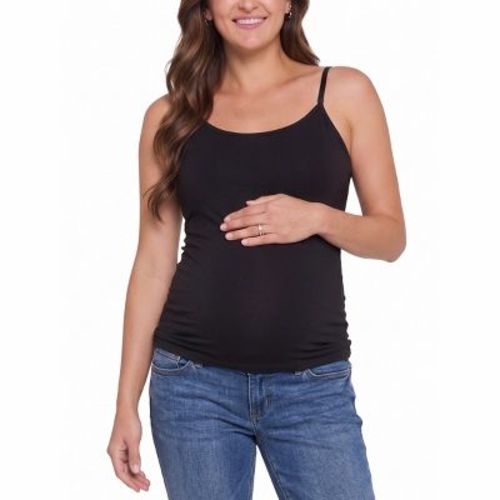 Women's Clip Down Nursing Tank Top - Black - Size: Small - Motherhood Maternity