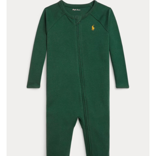 Cotton Interlock Footed Coverall