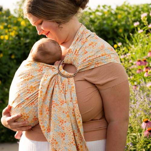 Bloom Ring Sling Baby Carrier - Size Inclusive | hope&plum