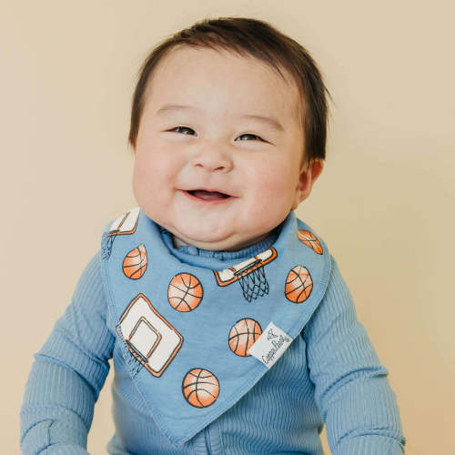 4 Pack Baby Bandana Bibs - Dunk