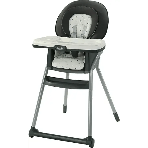 Graco Table2Table LX 6-in-1 Highchair, High Chair & Booster Seat for Babies, Toddlers and Big Kids, Asteroid