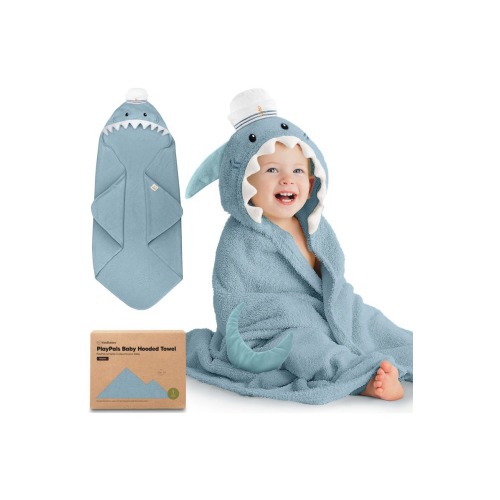 PlayPals Hooded Towel, Medium