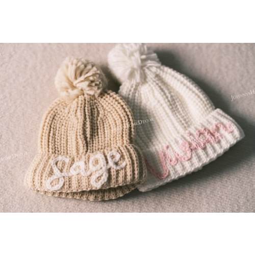 Personalized Kids' Pom Pom Beanie: A Warm and Cozy Winter - Etsy