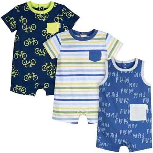 Onesies Brand baby-boys 3-pack Romper