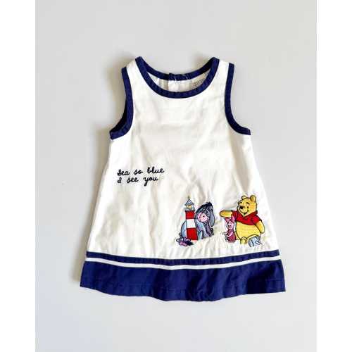 Vintage Disney Winnie the Pooh and Eeyore Dress 6M