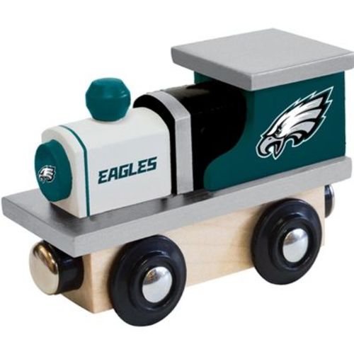 MasterPieces Officially Licensed NFL Philadelphia Eagles Wooden Toy Train Engine For Kids