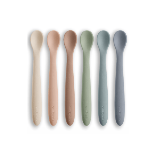 Silicone Baby Spoons Set, 6 Pack