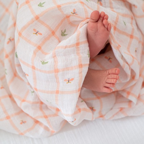 Country Floral Cotton Muslin Swaddle 4 Pack | aden + anais