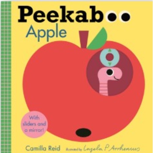 Peekaboo: Apple: (An Interactive Board Book for Babies & Toddlers with Mirror & Sliders to Push, Pull, or Turn. Cute Artwork Includes a Baby, Butterfly, Dog, Duck, & More.) (Peekaboo You)