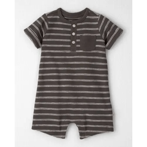 Baby Romper Made with Organic Cotton in Stripes  - Little Planet | Carter's