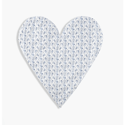 The Tummy Time Mat - Blue Vine Stripe