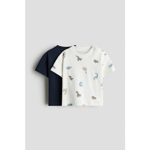 2-PACK COTTON T-SHIRTS