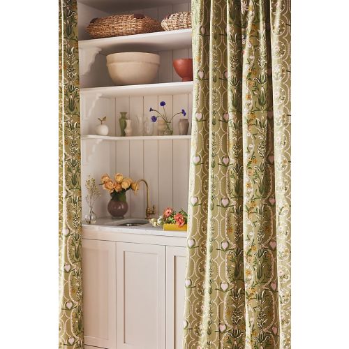 MINDTHEGAP Edelweiss Printed Cotton Curtain