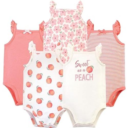 Touched by Nature Unisex Baby Organic Cotton Bodysuits
