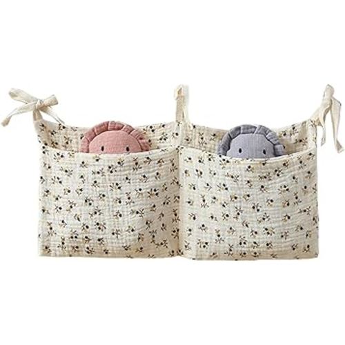 Baby Bedside Hanging Bags Storage Organizer Milk Bottle Toy Crib Baby Nappy-Bag Bed-Bunk Organizing Bag