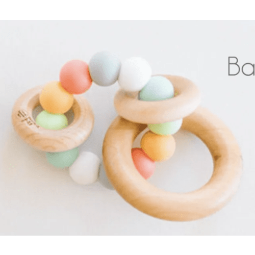 Saturn Ring Wooden Baby Teether