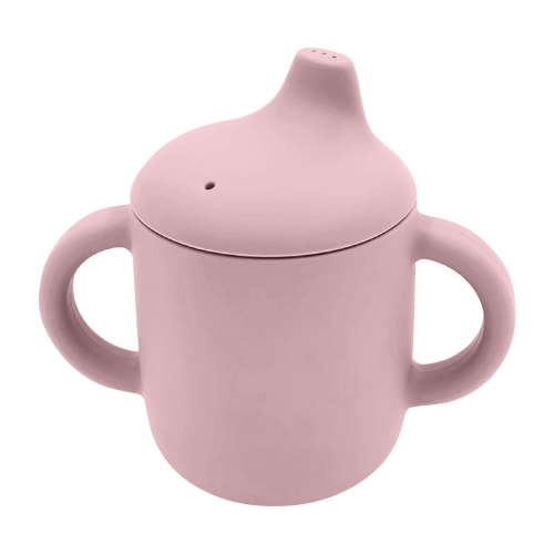 HongHeng Silicone Sippy Cup for Baby, Leak-Proof Sippy Cups for Toddler with Handles, Soft Spout Sippy Cup for Infants, 6+ Months, 6oz/180ml