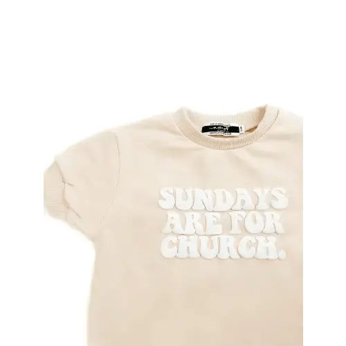 Sundays Are For Church Bubble Jumpsuit