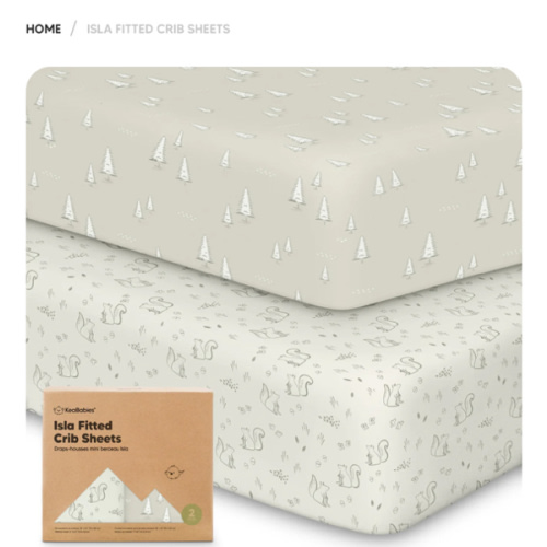 Isla Fitted Crib Sheets