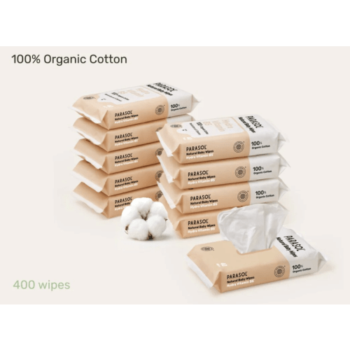 100% Organic Cotton Baby Wipes With Hydra Vitamin B5™