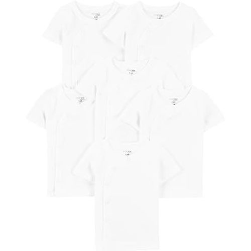 Simple Joys by Carter's Baby 6-Pack Side-snap Short-Sleeve Shirt