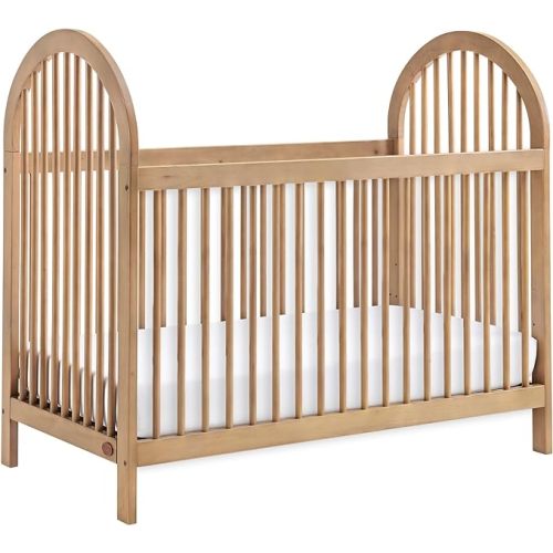 Soho Baby Everlee Convertible Island Crib, Honey Wood