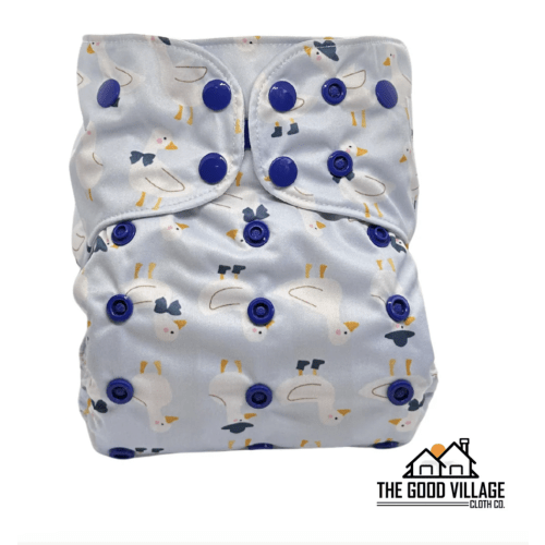 One Size Pocket Diaper - Silly Duck