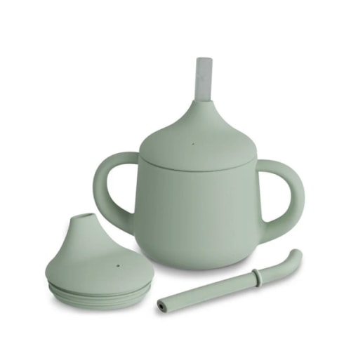 First-Stage Infant Sippy Cup- Sage