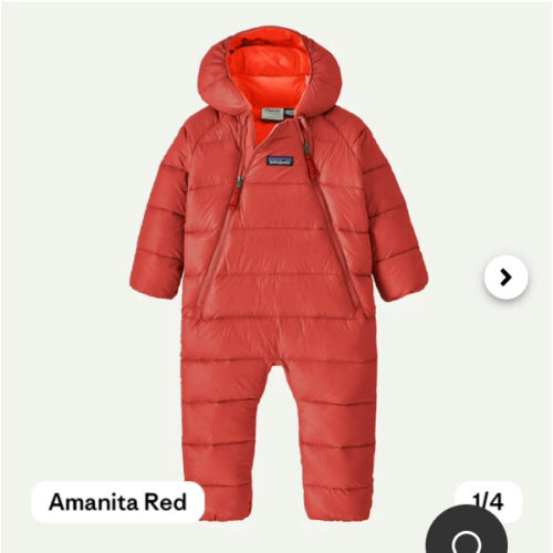 Patagonia Infant Hi-Loft Down Sweater™ Bunting 3-6 mo
